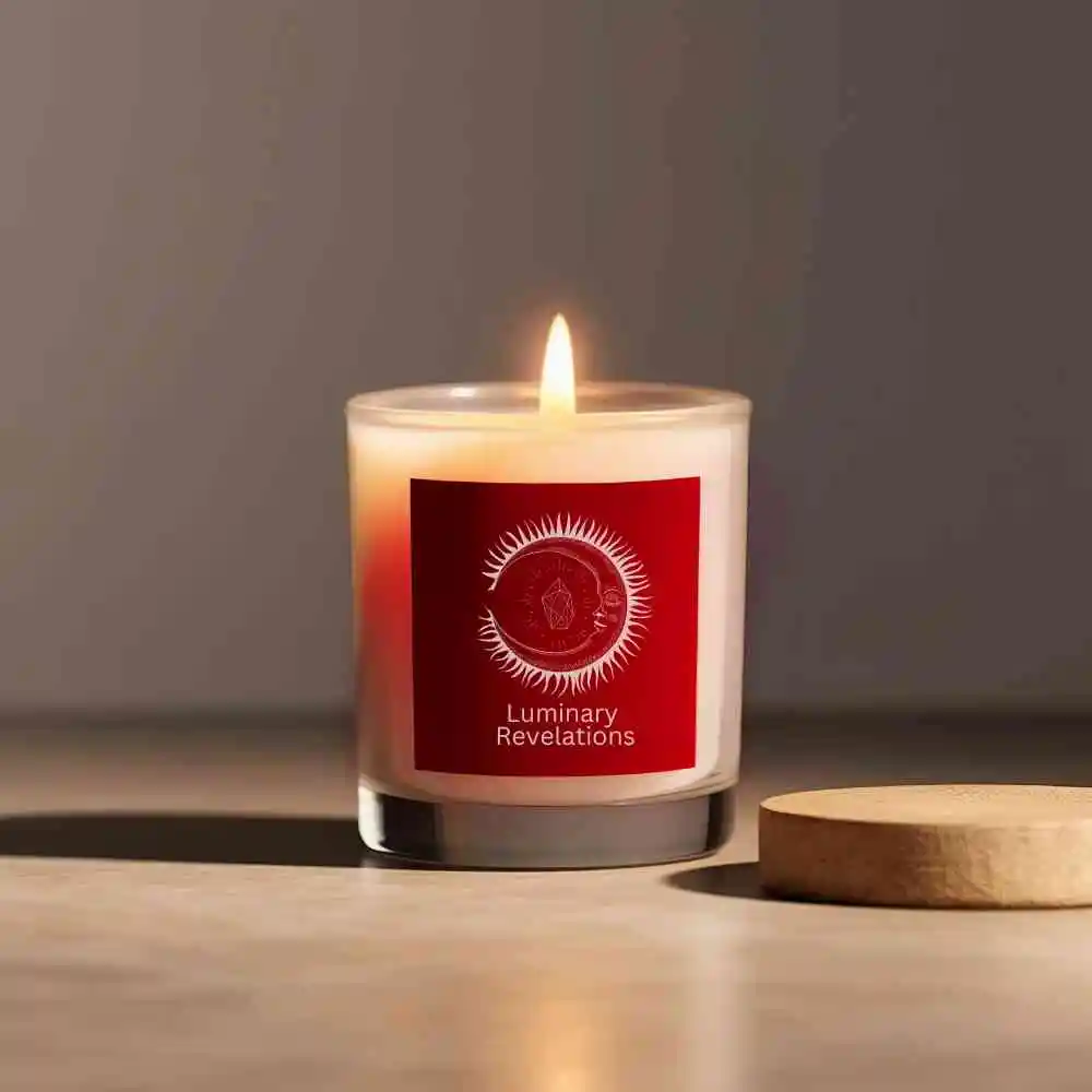 Luminary Revelations Warm Cinnamon Glass Base