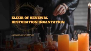 Elixir of Renewal-Restoration Incantation