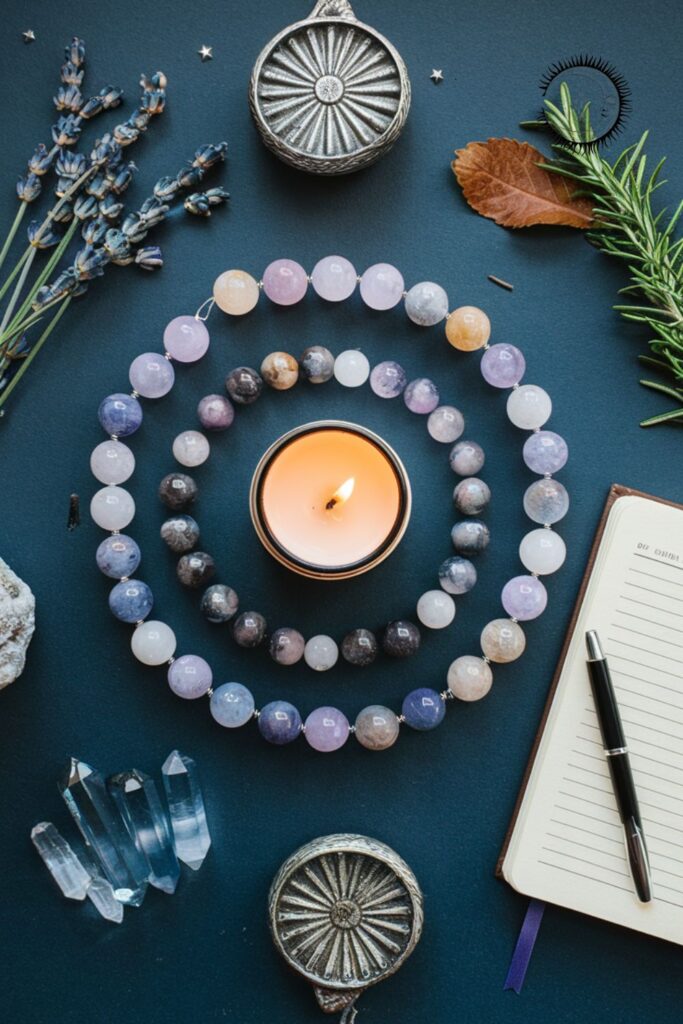 waning gibbous altar setup waning gibbous altar setup