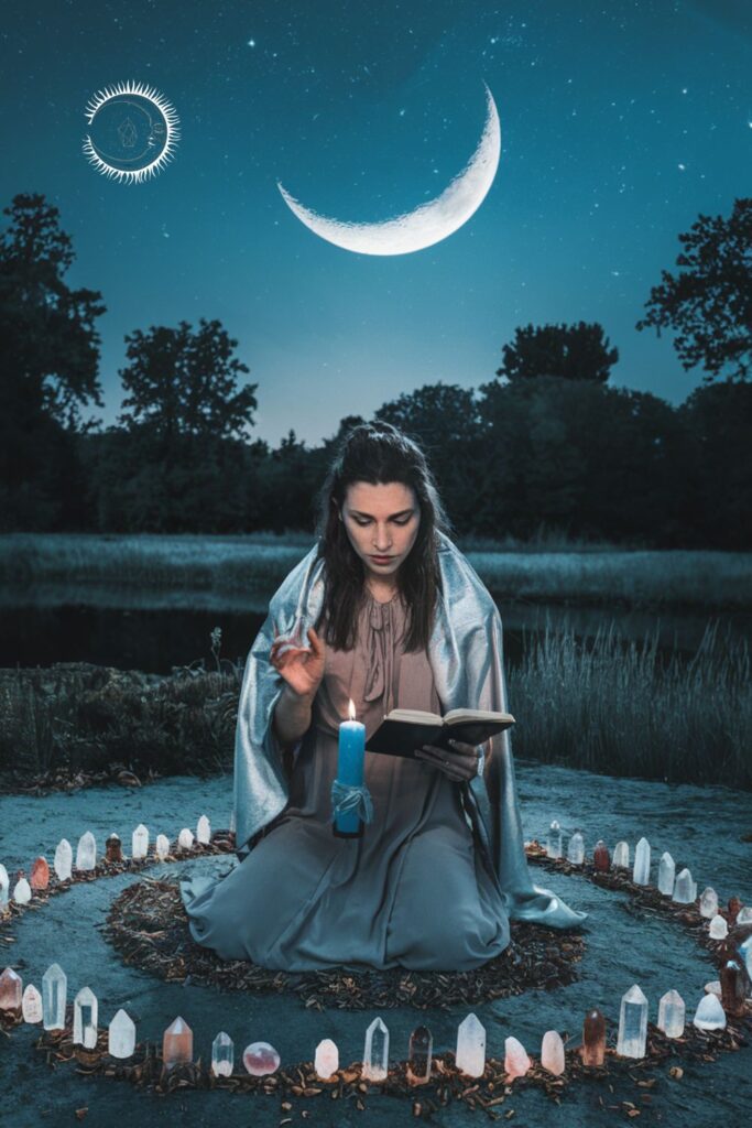 waning crescent Ritual waning crescent Ritual