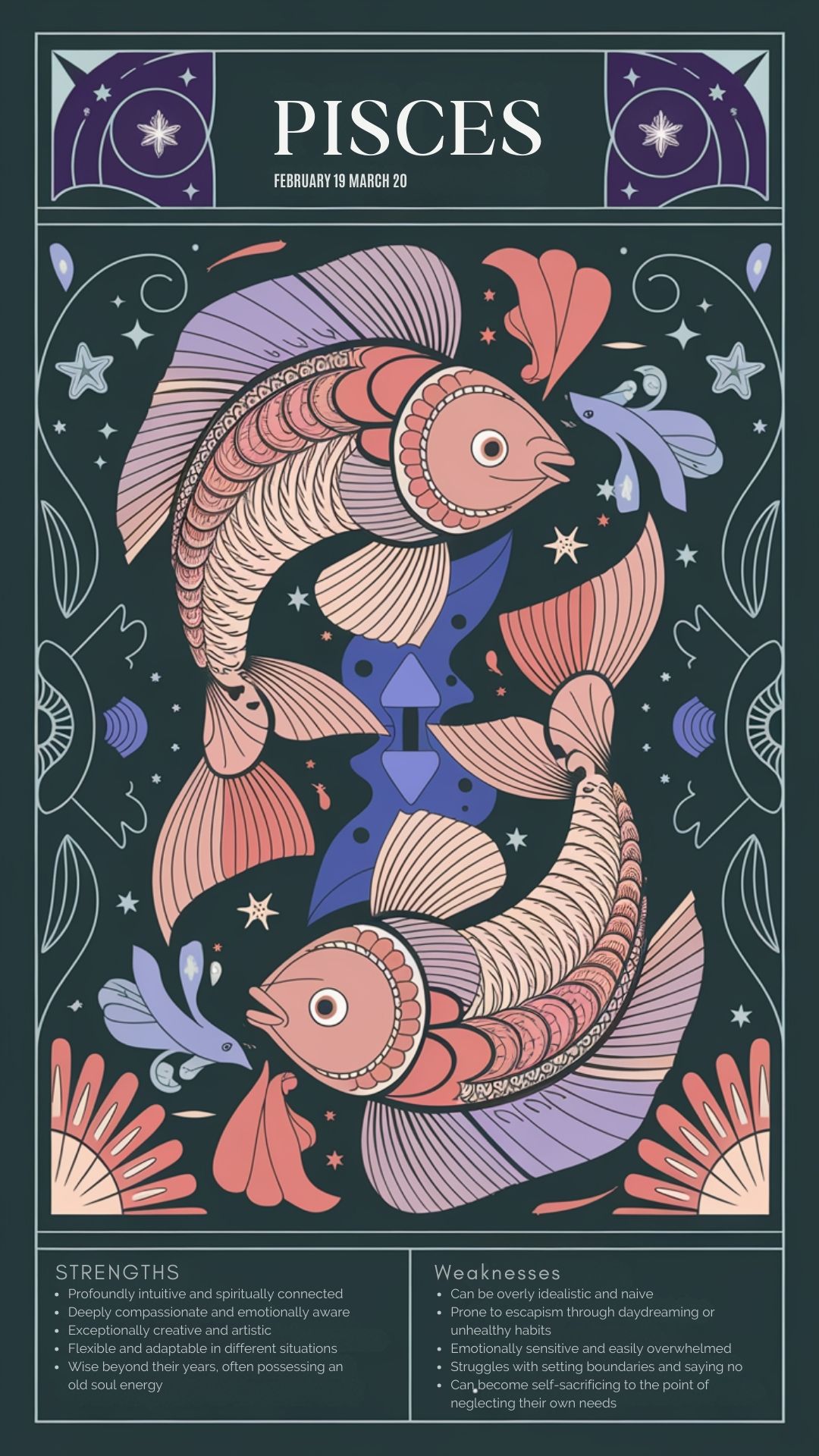 PISCES PERSONALITY PISCES PERSONALITY