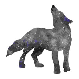 Grey Celestial Wolf