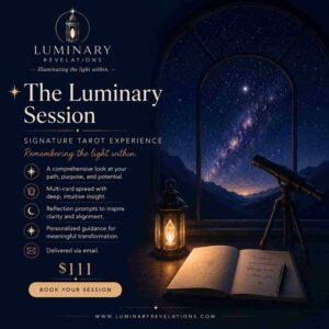 ✨ THE LUMINARY SESSION
